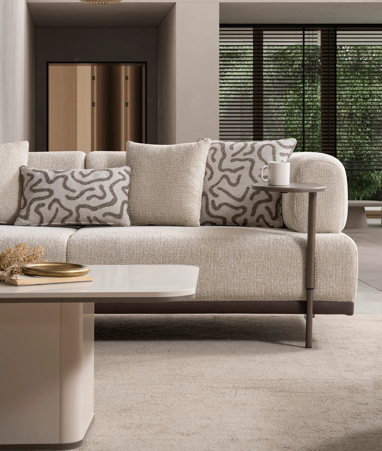 Verona Krem Koltuk Takımı